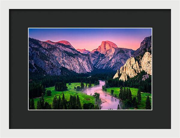 Dawns Embrace Over Yosemite Valley