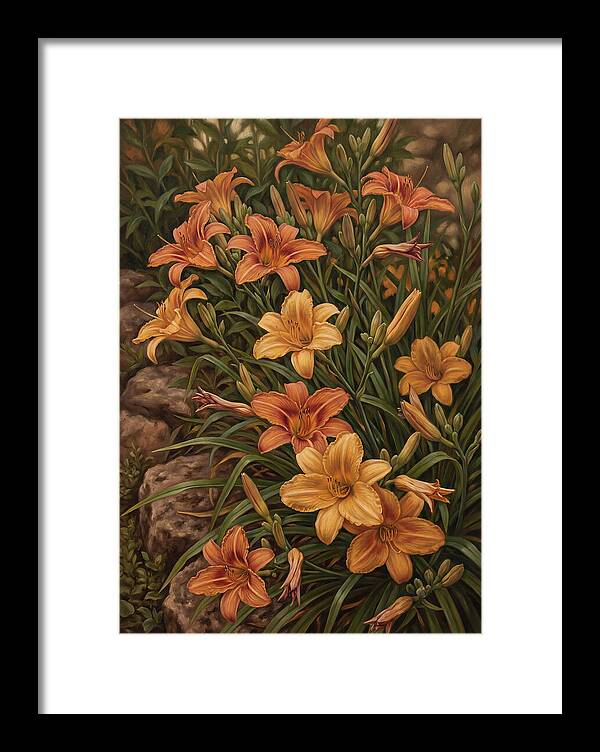 Daylily Collection In Orange And Yellow