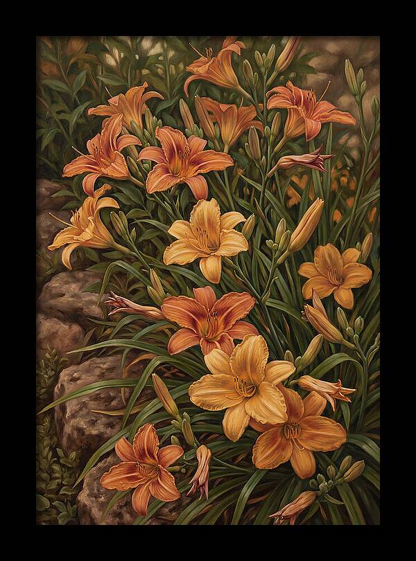 Daylily Collection In Orange And Yellow