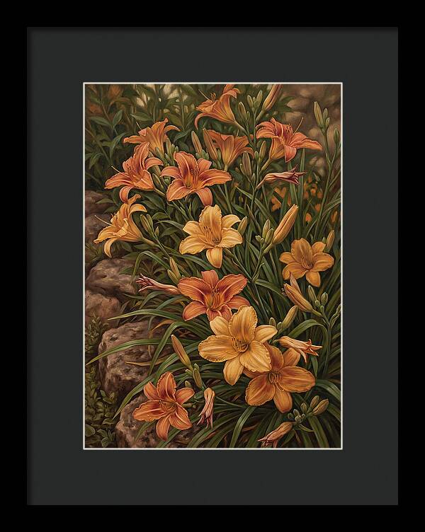 Daylily Collection In Orange And Yellow