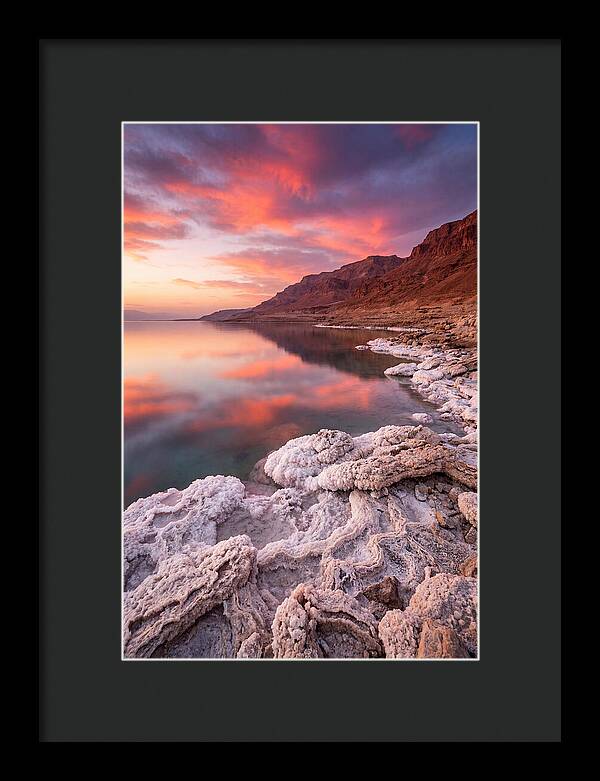 Dead Sea Serenity At Sunset