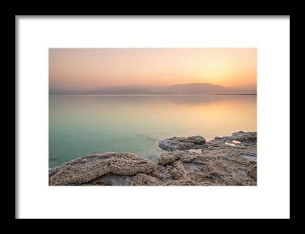 Dead Sea Serenity At Sunset