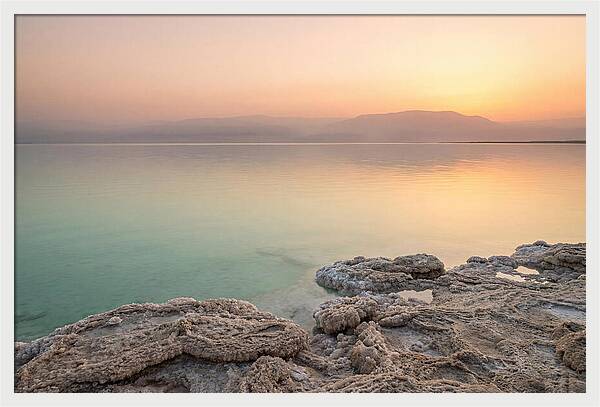 Dead Sea Serenity At Sunset