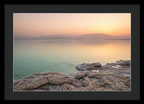 Dead Sea Serenity At Sunset