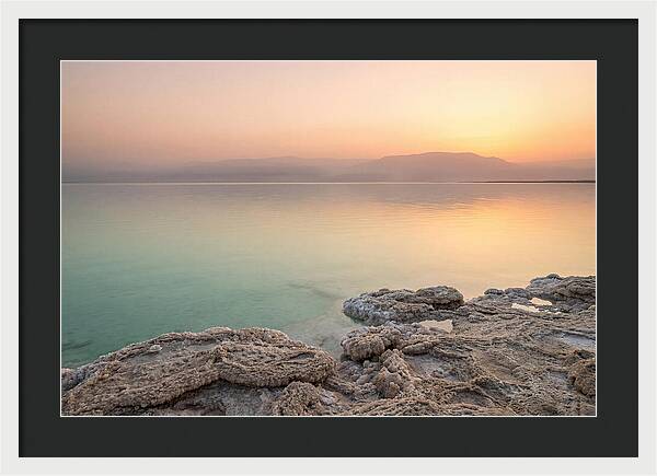 Dead Sea Serenity At Sunset