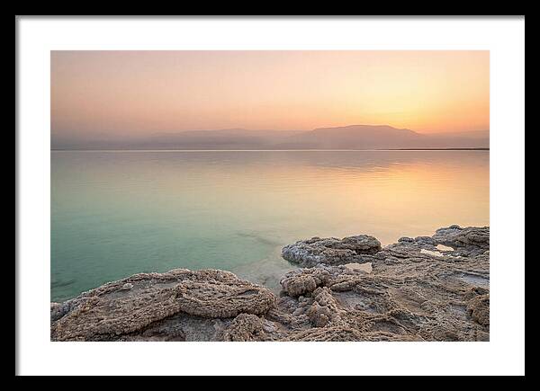 Dead Sea Serenity At Sunset