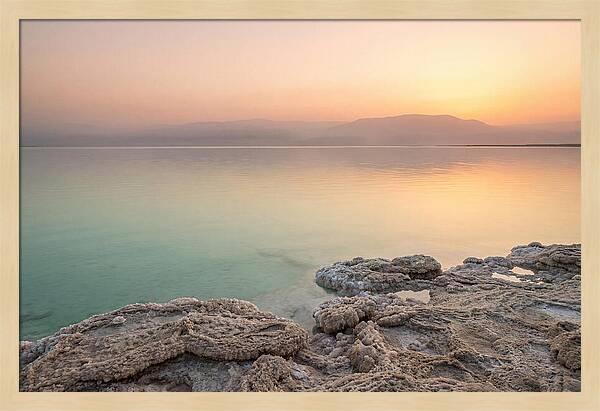 Dead Sea Serenity At Sunset