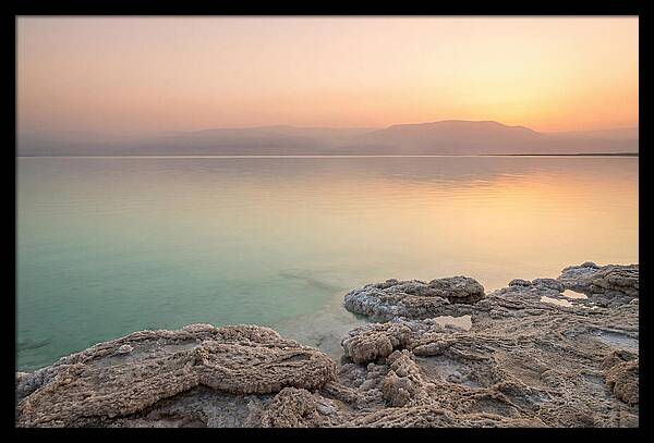 Dead Sea Serenity At Sunset