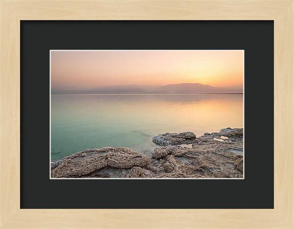 Dead Sea Serenity At Sunset