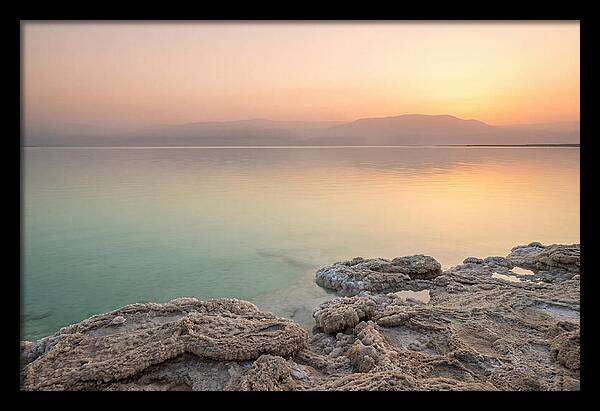 Dead Sea Serenity At Sunset