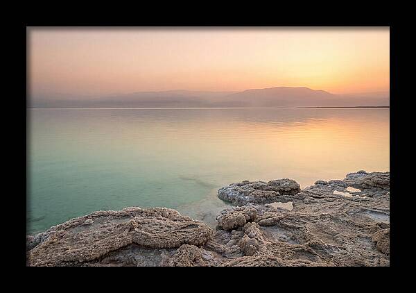 Dead Sea Serenity At Sunset
