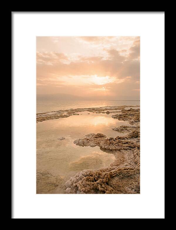 Dead Sea Sunset Warmth