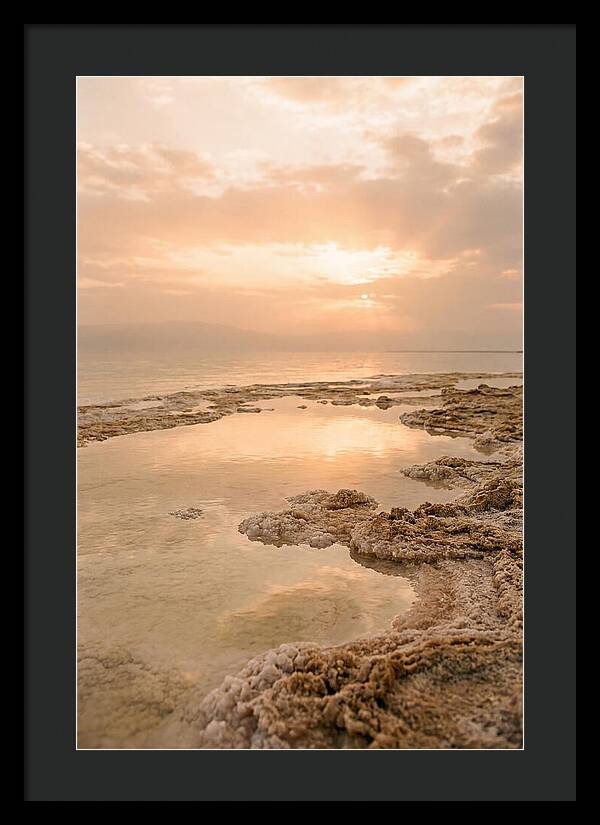 Dead Sea Sunset Warmth