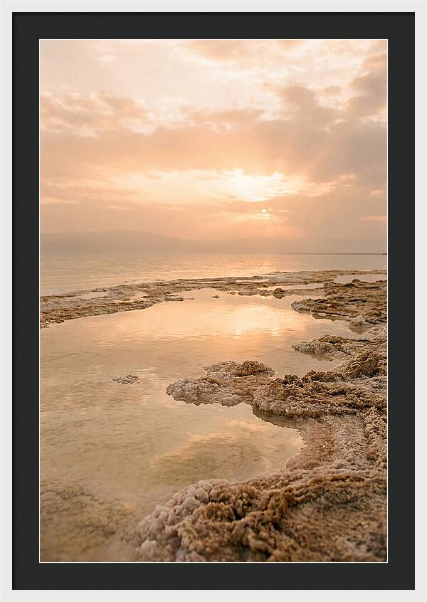Dead Sea Sunset Warmth