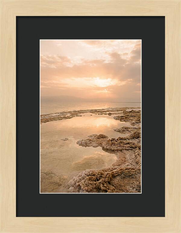 Dead Sea Sunset Warmth