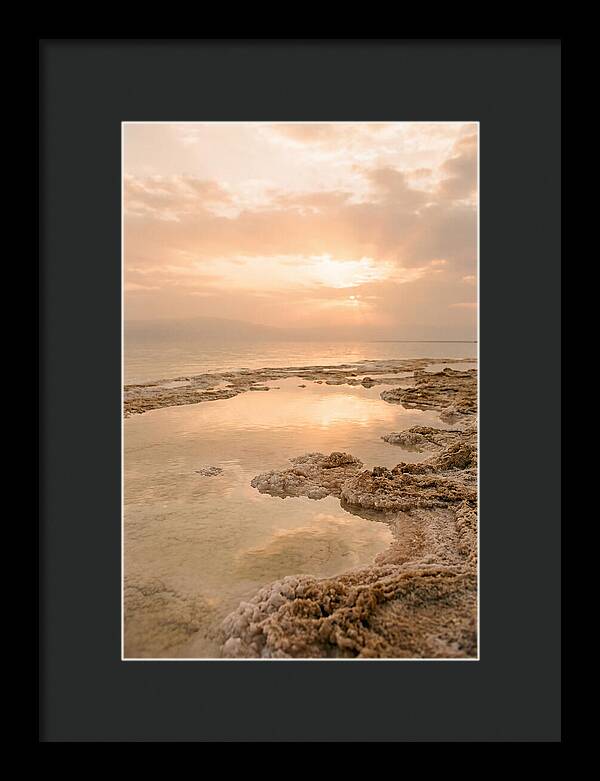 Dead Sea Sunset Warmth