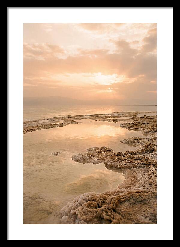 Dead Sea Sunset Warmth