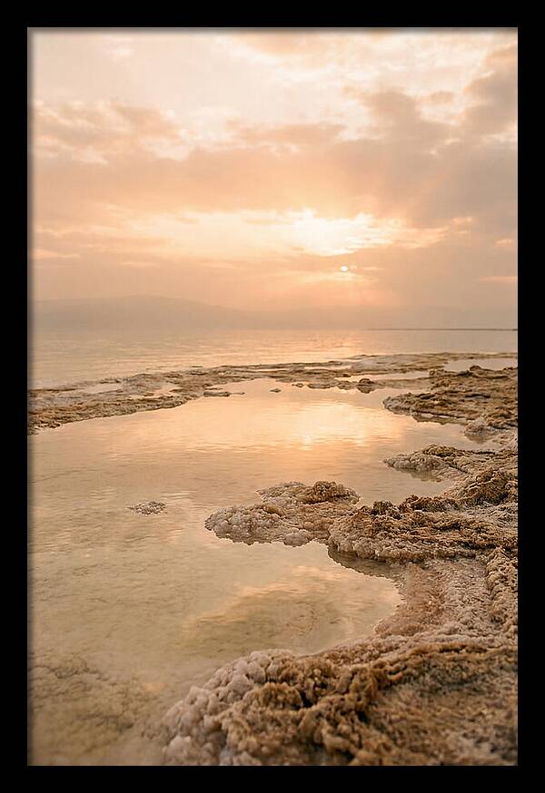 Dead Sea Sunset Warmth