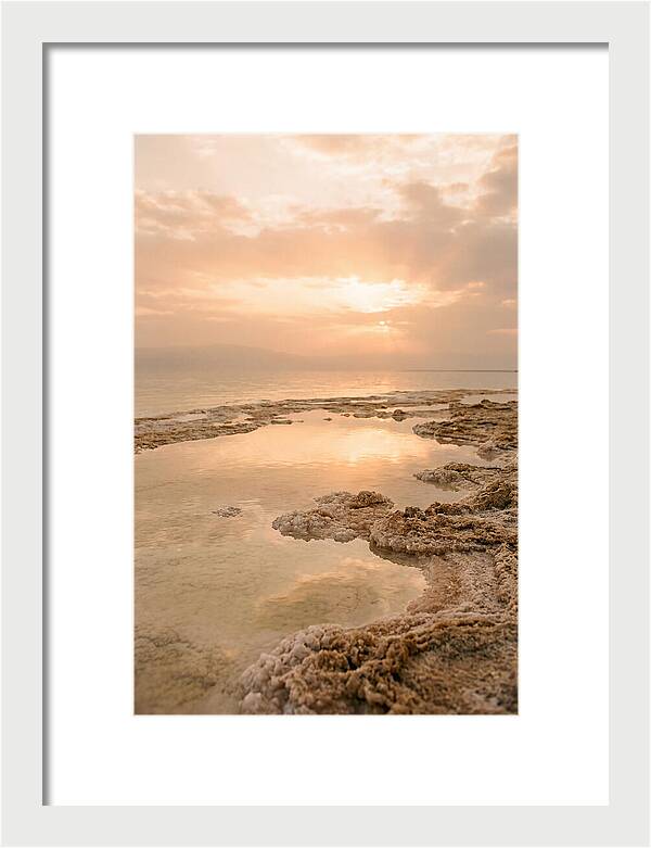 Dead Sea Sunset Warmth