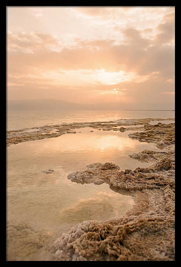 Dead Sea Sunset Warmth