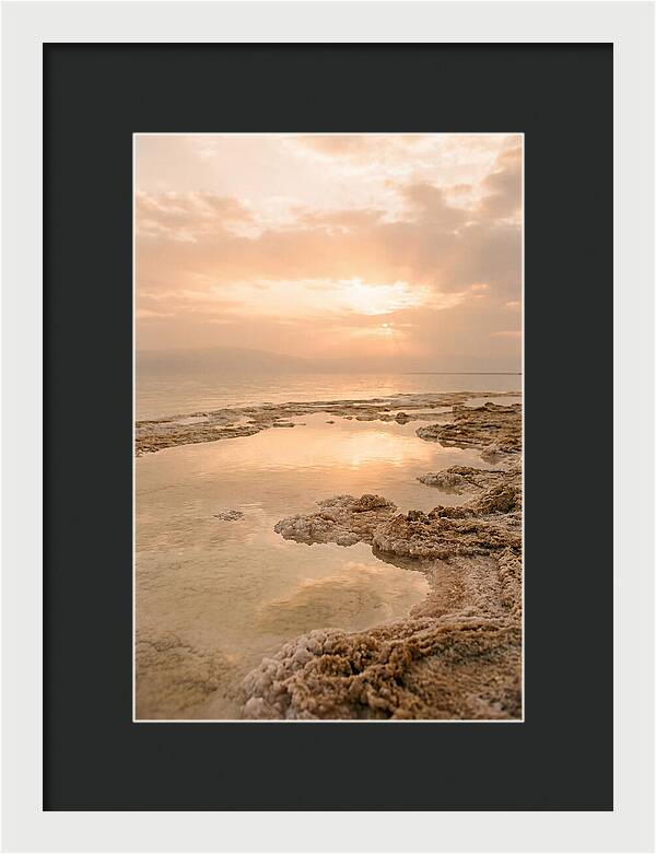 Dead Sea Sunset Warmth