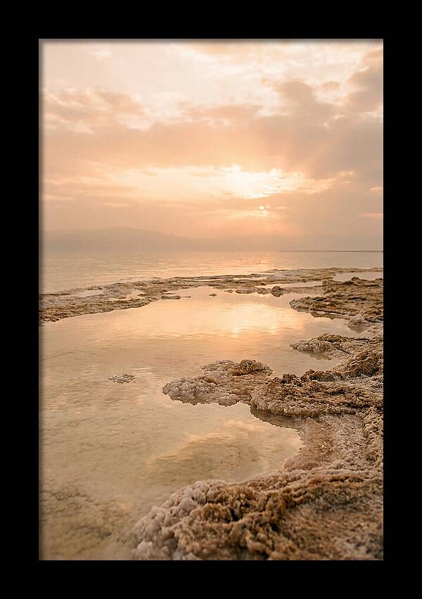 Dead Sea Sunset Warmth