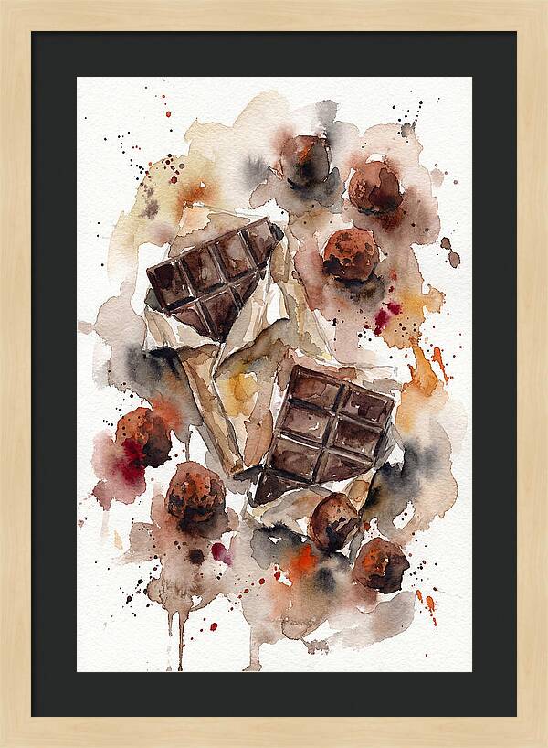 Decadent Chocolate Still Life