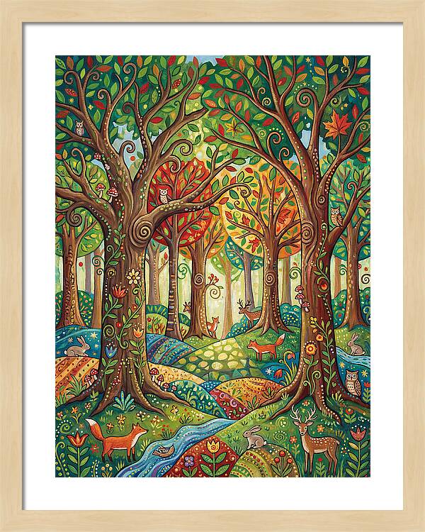 Deciduous Forest Wonderland