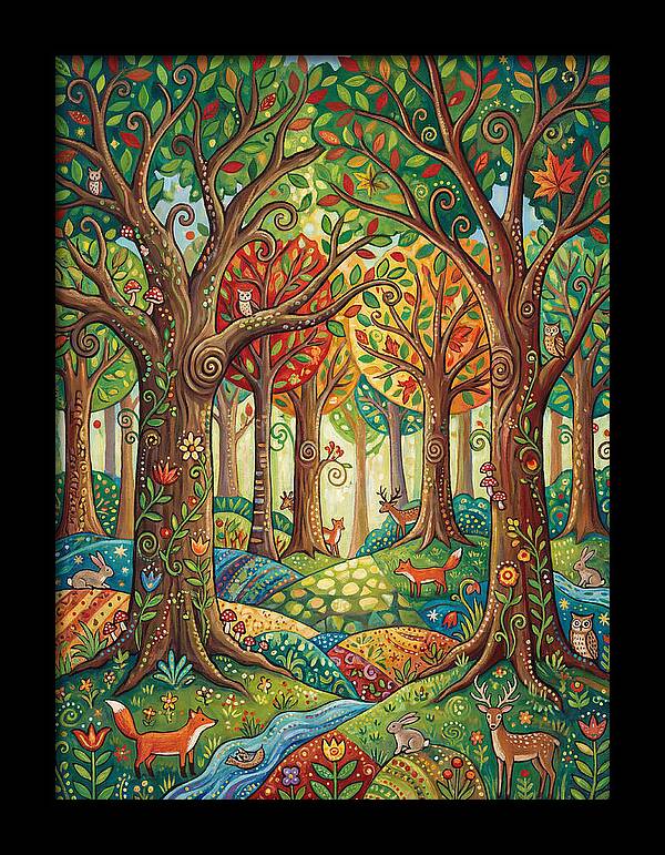 Deciduous Forest Wonderland