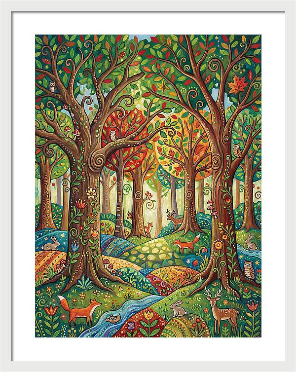 Deciduous Forest Wonderland