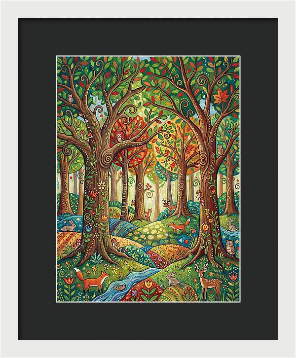 Deciduous Forest Wonderland
