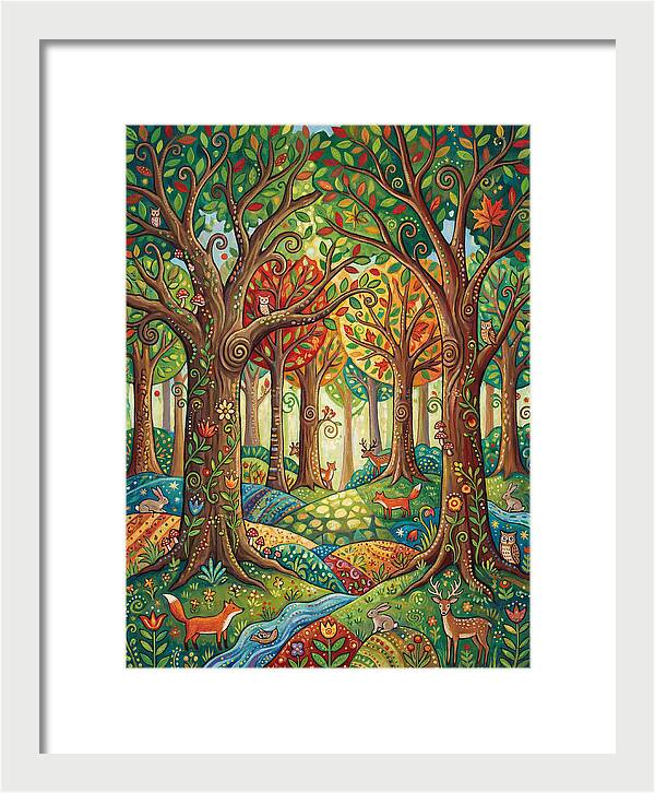 Deciduous Forest Wonderland
