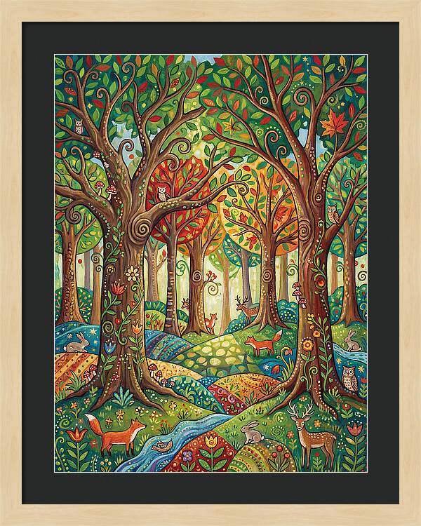 Deciduous Forest Wonderland
