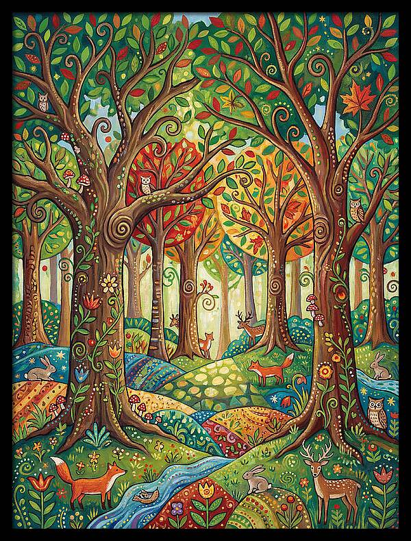 Deciduous Forest Wonderland