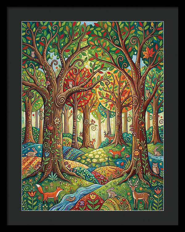 Deciduous Forest Wonderland