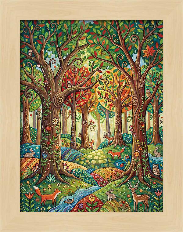 Deciduous Forest Wonderland