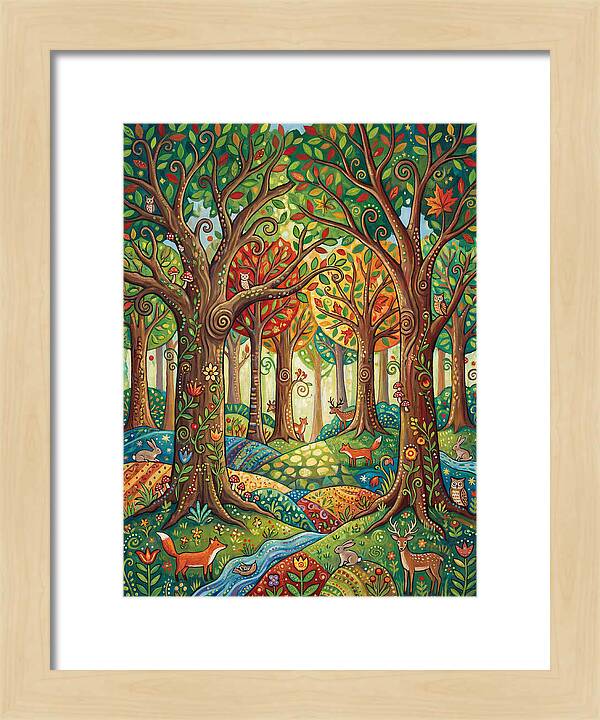 Deciduous Forest Wonderland