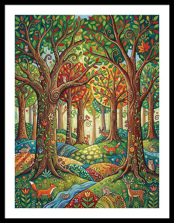 Deciduous Forest Wonderland