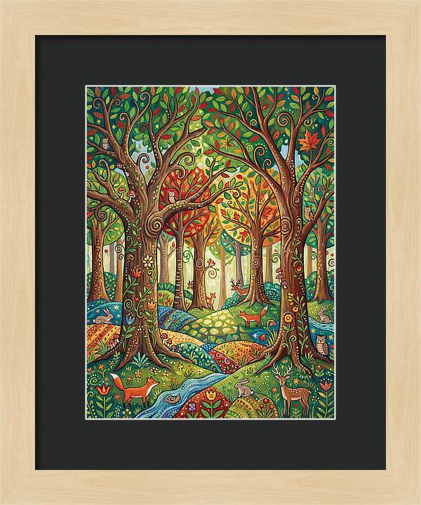 Deciduous Forest Wonderland