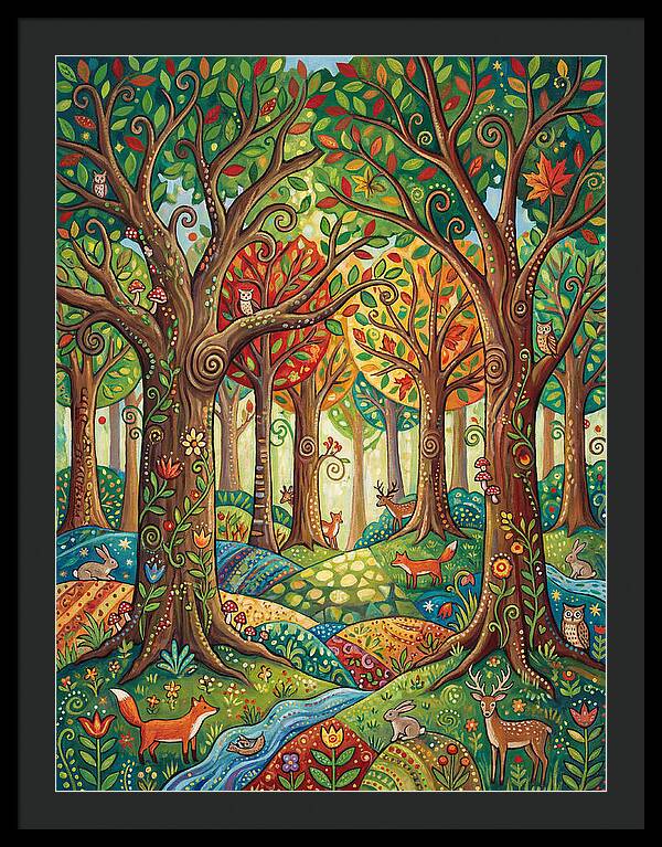 Deciduous Forest Wonderland