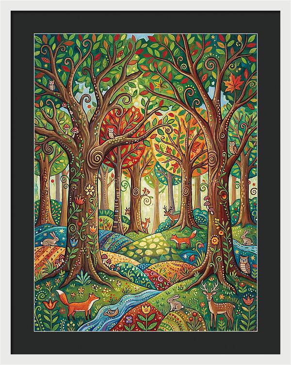 Deciduous Forest Wonderland