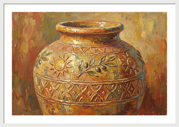 Decorative Mediterranean Vase