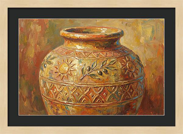 Decorative Mediterranean Vase