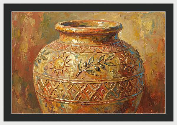 Decorative Mediterranean Vase
