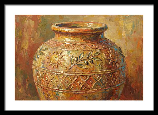 Decorative Mediterranean Vase