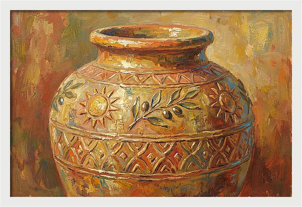 Decorative Mediterranean Vase