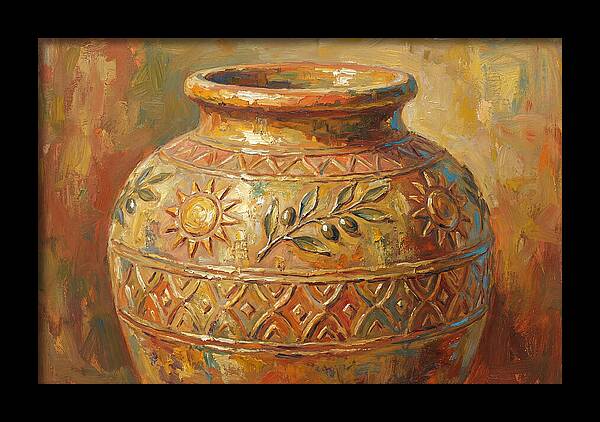 Decorative Mediterranean Vase