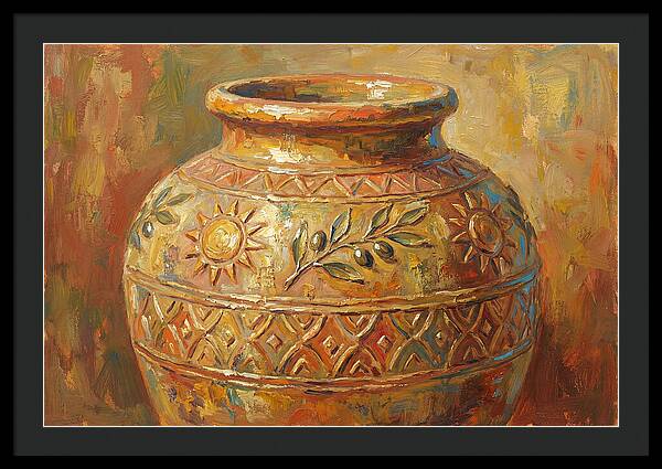 Decorative Mediterranean Vase
