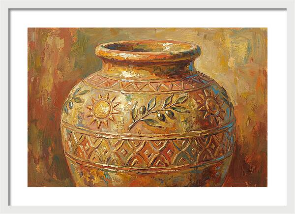 Decorative Mediterranean Vase