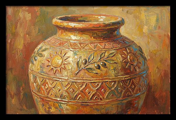 Decorative Mediterranean Vase